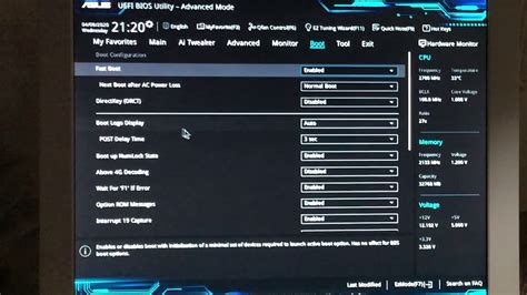 May 26, 2014 Bios Setting "Above 4G Decoding" on a ML310e Gen8 v1. . Above 4g decoding dell bios